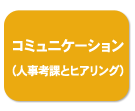 コミュニケーション（人事考課とヒアリング）